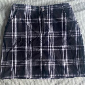 Plaid Skirt